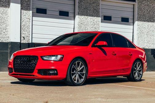Red 2015 Audi S4 3.0T Premium Plus