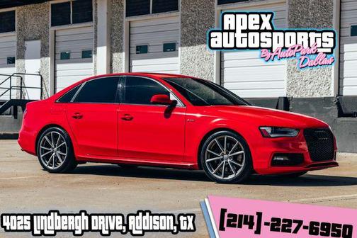 Red 2015 Audi S4 3.0T Premium Plus