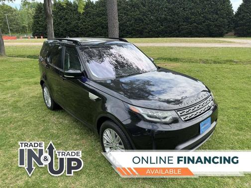 Black 2017 Land Rover Discovery HSE