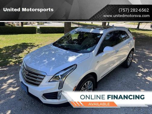 Crystal White Tricoat 2017 Cadillac XT5 Luxury