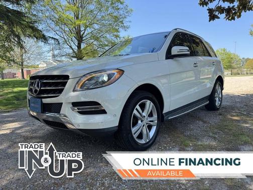 White 2013 Mercedes-Benz M-Class 4MATIC