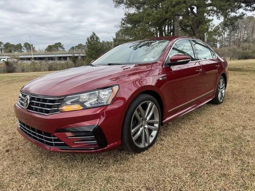 Burgundy 2017 Volkswagen Passat 1.8T R-Line w/Comfort