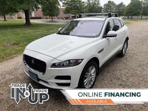 Polaris White 2017 Jaguar F-PACE 20d Prestige