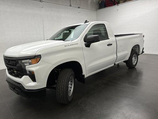 Summit White 2026 Chevrolet Silverado 1500 WT