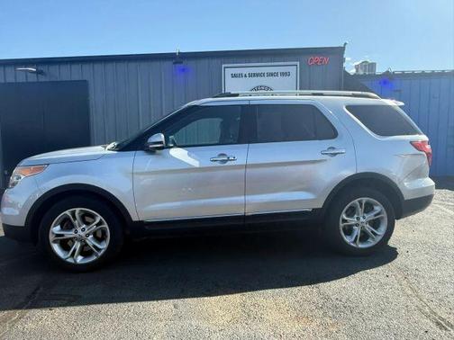 Silver 2015 Ford Explorer Limited