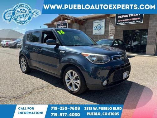Blue 2016 Kia Soul +