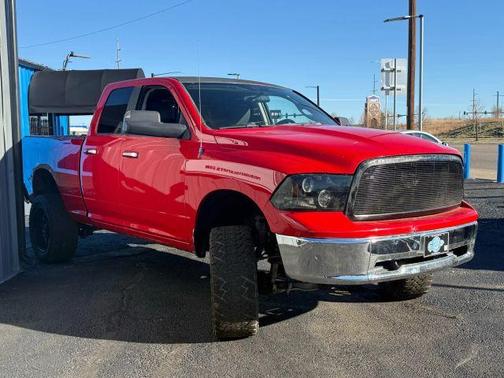 Red 2012 RAM 1500 SLT