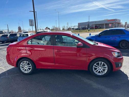 Red 2012 Chevrolet Sonic LT