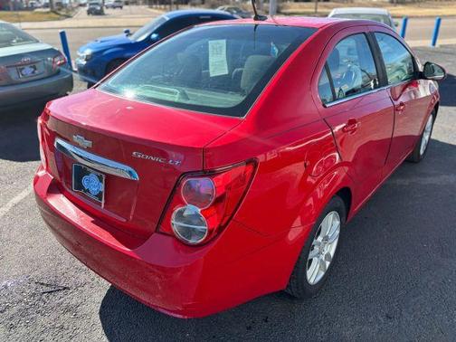 Red 2012 Chevrolet Sonic LT