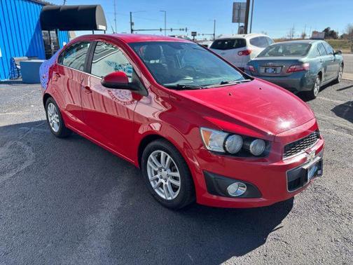 Red 2012 Chevrolet Sonic LT