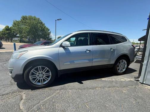 Silver 2014 Chevrolet Traverse 1LT