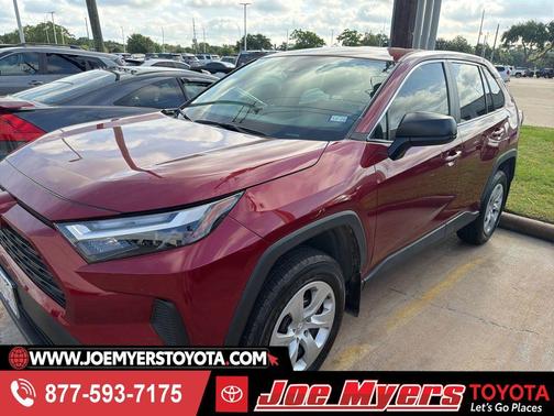 Ruby Flare Pearl 2024 Toyota RAV4 LE