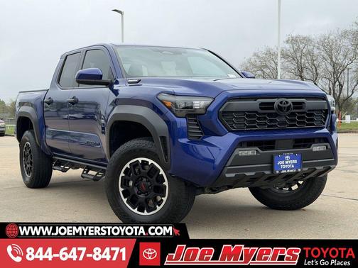Blue Crush Metallic 2024 Toyota Tacoma Hybrid TRD Off Road