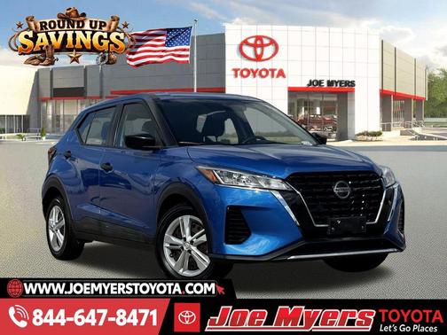 Electric Blue Metallic 2021 Nissan Kicks S
