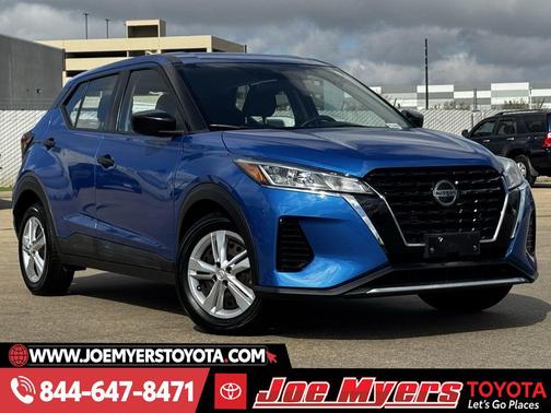 Electric Blue Metallic 2021 Nissan Kicks S