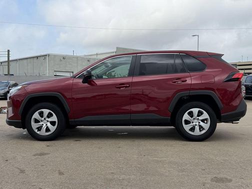 Ruby Flare Pearl 2025 Toyota RAV4 LE