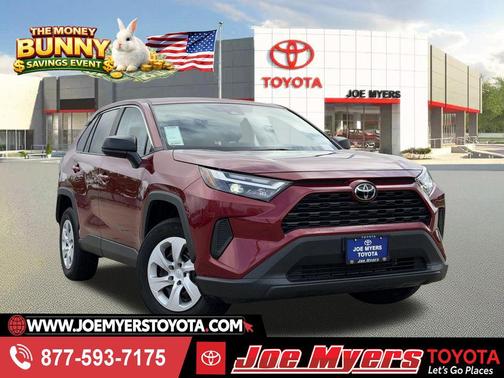 Ruby Flare Pearl 2025 Toyota RAV4 LE