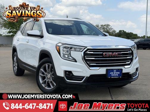 Summit White 2023 GMC Terrain SLT