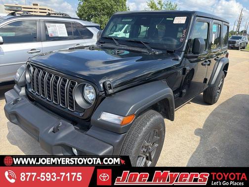 Black Clearcoat 2025 Jeep Wrangler Sport S