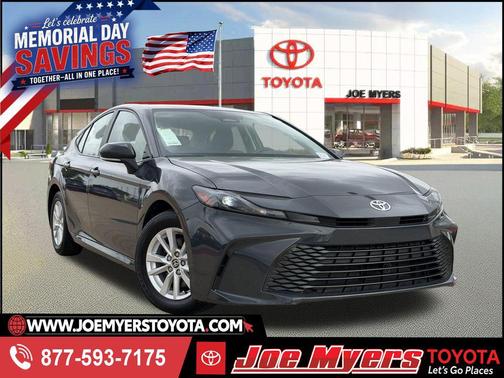 Black 2025 Toyota Camry LE