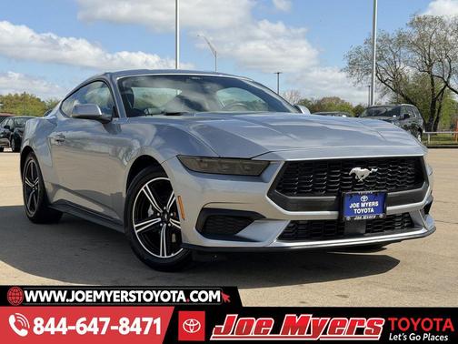 Iconic Silver Metallic 2025 Ford Mustang EcoBoost Premium