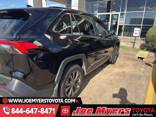 Midnight Black Metallic 2024 Toyota RAV4 Hybrid XLE Premium