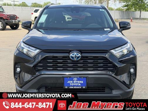 Midnight Black Metallic 2024 Toyota RAV4 Hybrid XLE Premium