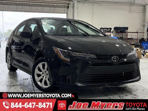 Midnight Black Metallic 2026 Toyota Corolla LE