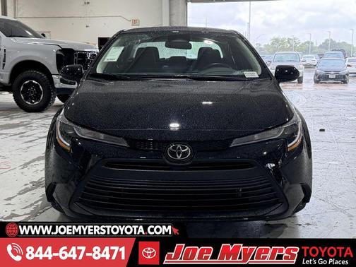 Midnight Black Metallic 2026 Toyota Corolla LE
