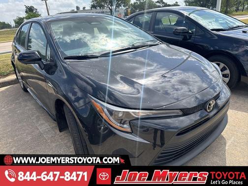 Midnight Black Metallic 2026 Toyota Corolla LE