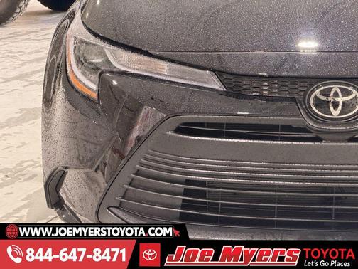 Midnight Black Metallic 2026 Toyota Corolla LE