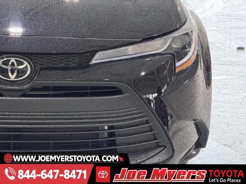 Midnight Black Metallic 2026 Toyota Corolla LE