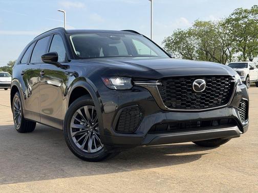 Jet Black Mica 2025 Mazda CX-70 3.3 Turbo Preferred Package