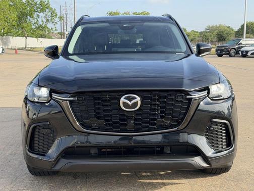 Jet Black Mica 2025 Mazda CX-70 3.3 Turbo Preferred Package