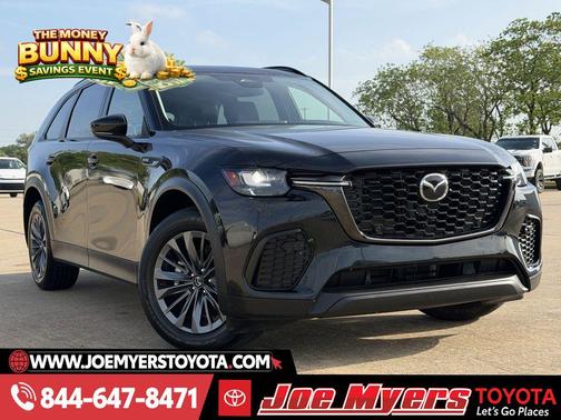 Jet Black Mica 2025 Mazda CX-70 3.3 Turbo Preferred Package