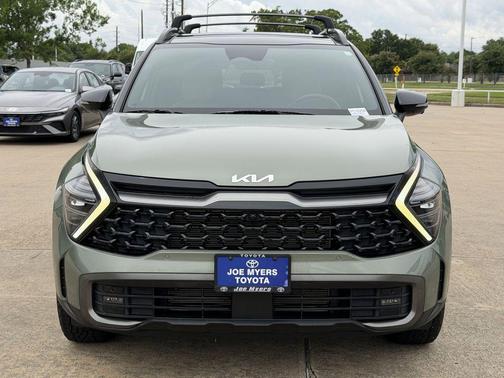 Jungle Green/Ebony Black Roof 2024 Kia Sportage S