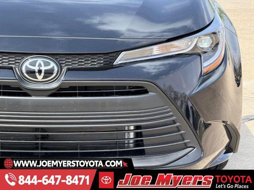 Midnight Black Metallic 2026 Toyota Corolla LE