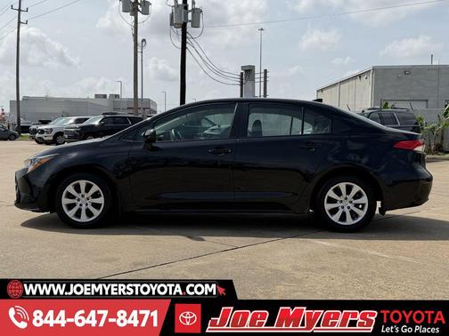 Midnight Black Metallic 2026 Toyota Corolla LE