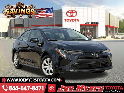 Midnight Black Metallic 2026 Toyota Corolla LE