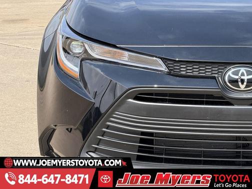 Midnight Black Metallic 2026 Toyota Corolla LE