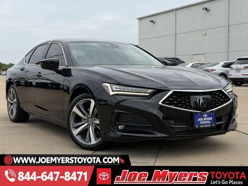 Majestic Black Pearl 2023 Acura TLX Advance