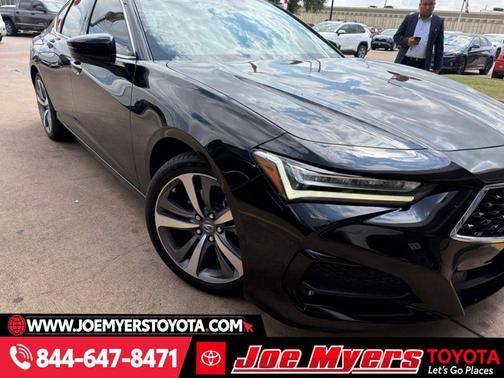 Majestic Black Pearl 2023 Acura TLX Advance
