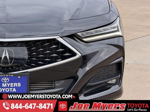 Majestic Black Pearl 2023 Acura TLX Advance