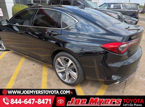 Majestic Black Pearl 2023 Acura TLX Advance