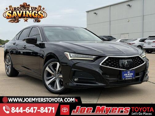 Majestic Black Pearl 2023 Acura TLX Advance