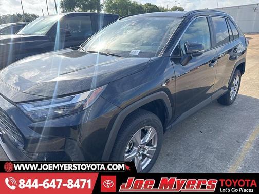 Midnight Black Metallic 2025 Toyota RAV4 XLE