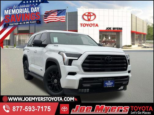 Pearl 2024 Toyota Sequoia Limited