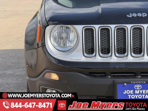 Black 2017 Jeep Renegade Limited