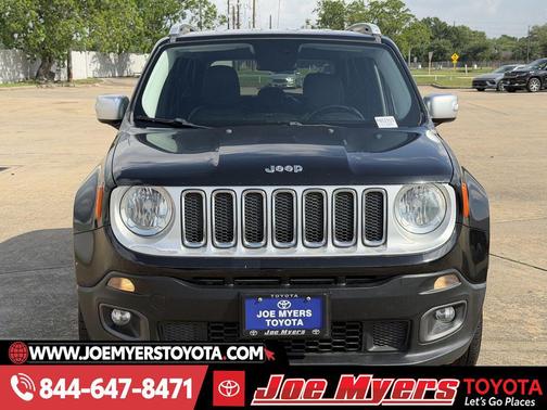 Black 2017 Jeep Renegade Limited
