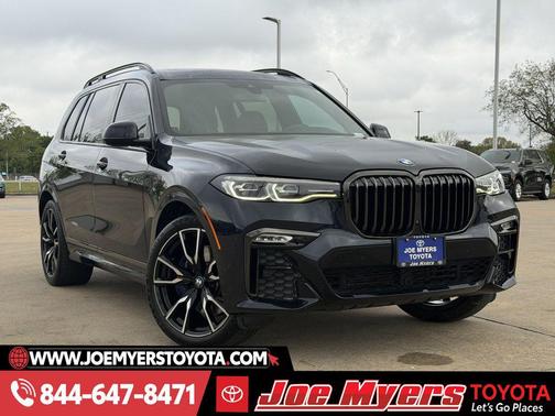 Carbon Black Metallic 2021 BMW X7 xDrive40i